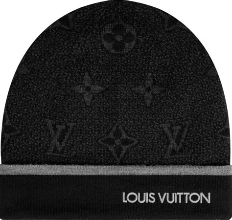 louis vuitton beanie monogram